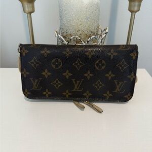 Vintage Louis Vuitton Monogram Brown Wallet